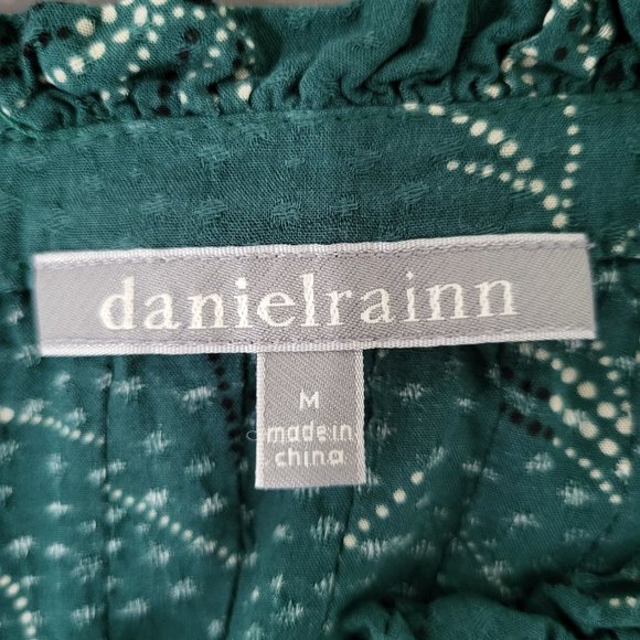Daniel Rainn Teal Blouse - Picture 6 of 7